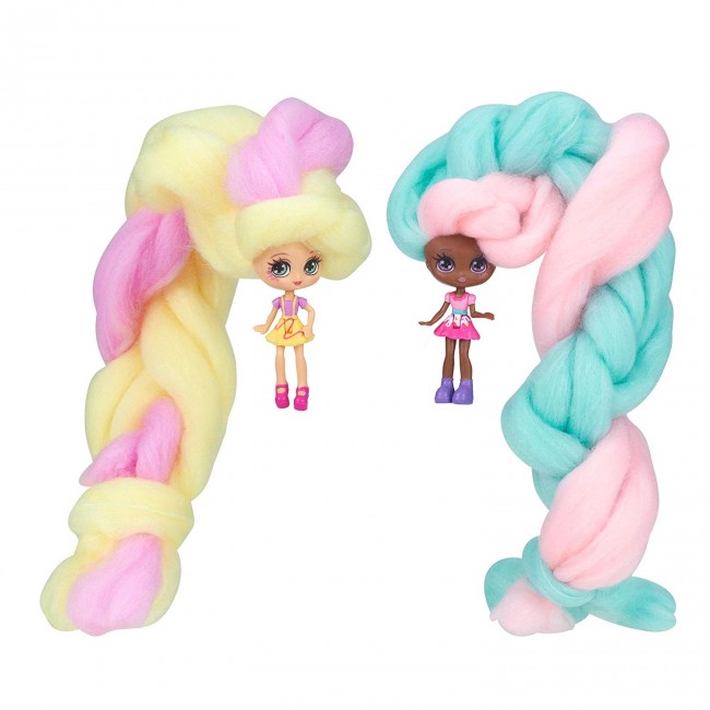 Bandai Candy Hairs Twins Doll 3 Jilly Jelly & Dodnuts japan NEW