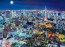 Epoch Jigsaw Puzzle: Glitter Night Light, Tokyo 2000 super small pcs  , EPC40181, by Epoch