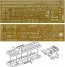 Fujimi 1/700 Special Series IJN BATTLESHIP ISE PHOTO-ETCHED PARTS (W/2PCS 25MM MACHINE GUN)  , FUJ32588, by FUJIMI