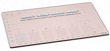 Tamiya 1/32 Mini 4WD Grade Up Part  MINI 4WD ACRYLIC SETTING BOARD (SMOKE)  , TAM56180, by TAMIYA