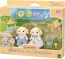 Epoch Sylvanian Families Flower Set -Flora Rabbit Siblings, EPC53098, by Epoch