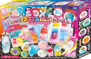 TAKARA TOMY DX Puni Deco Slime Palette & File  , TAK32806, by TAKARA TOMY