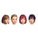 Atelier IT 1/20 Real Head 4women  resin kit, AIT32493, by Atelier IT