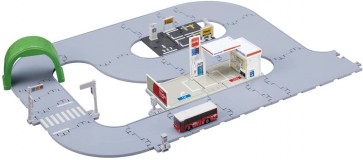 TAKARA TOMY There Are Lots Of Towns and Roads! Tomica Town Set (with Tomica), TAK89091, by TAKARA TOMY