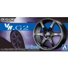 Aoshima 1/24 Volk Racing VR.G 2 20 inches  (4 wheels & tires), AOS55175, by AOSHIMA