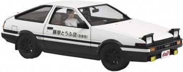 Aoshima 1/24 Initial D No.14 Takumi Fujiwara AE86 Trueno Project D Type w/Driver Figure  , AOS59548, by AOSHIMA
