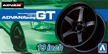 1/24 Advance Racing GT 19 inch 4 wheels, AOS53300, by AOSHIMA