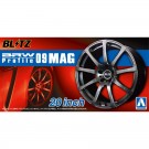Aoshima 1/24 BRW Profile 09 Mug 20 inch  (4 wheels & tires), AOS55182, by AOSHIMA