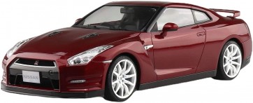 Aoshima 1/24 Pre-Painted Model No.02-C Nissan R35 GT-R '14 Gold Flake Red Pearl  , AOS62456, by AOSHIMA