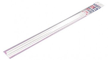 TAMIYA Plastic material 5mm triangle bar (5 pieces), TAM70118, by TAMIYA