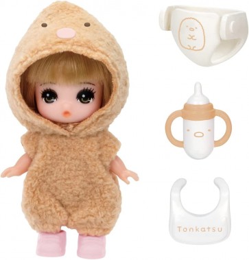 TAKARA TOMY LD-30 Tonkatsu I Love You Kako-chan, TAK13567, by TAKARA TOMY