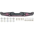 Tamiya [Mini 4WD Limited] Mini 4WD Grade Up Part HG Carbon Multi Roller Setting Stay (1.5mm) J-CUP 2024, TAM51666, by TAMIYA