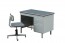 Hasegawa  1/12 office desk and chair, HAS20032, by HASEGAWA