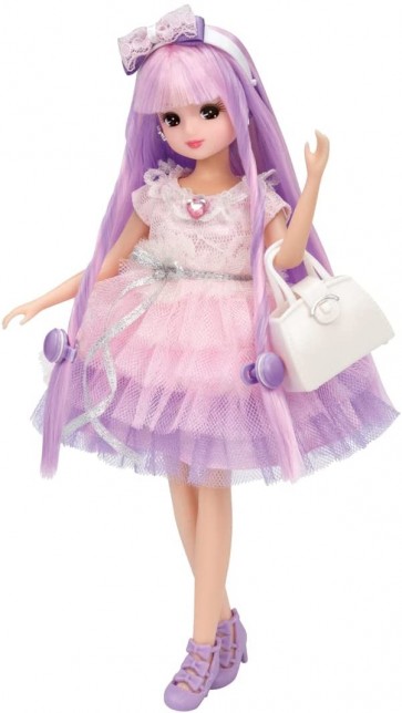 TAKARA TOMY Licca Niji Kyun Karl Dress Set Pinky Coordination, TAK02776, by TAKARA TOMY