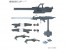 Bandai 1/144 Option Parts Set Gunpla 12 (Large Railgun), BAN71530, by BANDAI