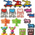 Medicom Toy MINI VCD KEITH HARING #3 1Box 16pcs, MED14252, by MEDICOM TOY
