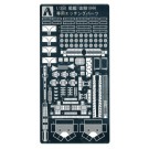 Aoshima 1/350 Iron Clad Detail Up Parts Battleship Kanji 1944 Exclusive Etching Parts, AOS42946, by AOSHIMA