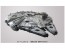 BANDAI  Star Wars Plastic Model Kit 1/144 Scale Millennium Falcon (Force Awakening), BAN22886, by BANDAI