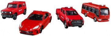 TAKARA TOMY Tomica Gift Protect The City! Fire Vehicle Set, TAK17312, by TAKARA TOMY