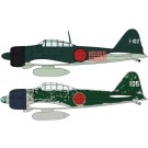 Hasegawa Mitsubishi A6M2b/A6M3 Zero Fighter Type 21/22 Rabaul Ace Set, HAS24373, by HASEGAWA