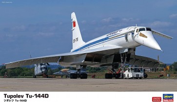 Hasegawa 1/144 Hasegawa Limited Series TUPOLEV TU-144D  , HAS08332, by HASEGAWA