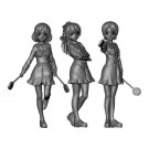 Platz 1/35 Girls und Panzer das Finale: Japan Sensha-Do Federation Judge Figure Set  , PLZ52190, by PLATZ