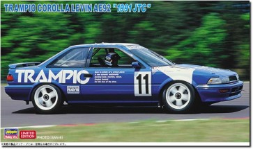 Hasegawa 1/24 Trampio Corolla Levin AE92 1991 JTC, HAS07172, by HASEGAWA