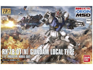 BANDAI  1/144 HG Gundam The Origin MSD Local Type   Plastic Model kit, BAN00010, by BANDAI