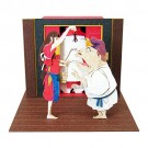Sankei Miniatuart Kit Studio Ghibli mini Lin & Frog Man & Oshirasama, SNK49148, by SANKEI
