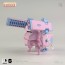 CAVICO 1/72 ChoiPla Type 7 V Series JGSDF Type 07-II Tank - Nacchin Railgun Shikuramen Pink, CAV10250, by CAVICO