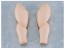 Good Smile Company Nendoroid Doll Leg Parts: Wide (cream), GSC78823, by GOOD SMILE COMPANY