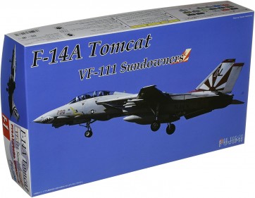 Fujimi 1/72 F Series No.1 F14-A Tomcat Sundowners  , FUJ22771, by FUJIMI