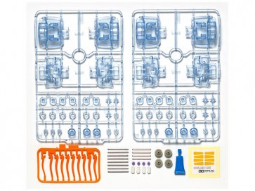 Tamiya Educational Construction Centipede Robot Body Sections (4pcs.) , TAM02312, by TAMIYA