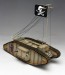 Platz 1/35 Girls und Panzer das Finale Panzer Mk.IV Oarai Girls High School w/Little Same-san Team Figure, Special Limited Edition!  , PLZ71764, by PLATZ