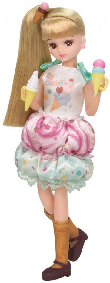 TAKARA TOMY LICCA-CHAN: LD-06 POP'N ICE CREAM  , TAK58035, by TAKARA TOMY
