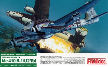 Fine Molds 1/72 Messerschmitt Me 410 B-1 / U 2 / R 4  , FIN50093, by Fine Molds