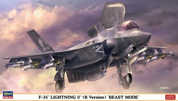 Hasegawa 1/72 Hasegawa Limited Series F-35 LIGHTNING II (TYPE B) BEAST MODE  , HAS23062, by HASEGAWA