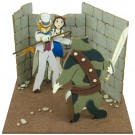 Sankei Miniatuart Kit Studio Ghibli mini Baron and Cat Haru , SNK48936, by SANKEI