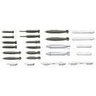 Hasegawa 1/72 X 72-1 Air - Craft Weapon I plastic kit  , HAS51011, by HASEGAWA