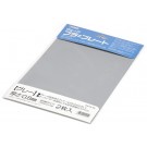 Wave PLASTIC PLATE GRAY B5 OM384(0.8MM 2PCS), WAV22049, by WAVE