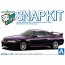 Aoshima 1/32 Raku-Pla Snap Kit No.21-MP Nissan R33 Skyline GT-R (Midnight Purple), AOS00346, by AOSHIMA