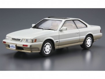 Aoshima 1/24 The Model Car No.111 NISSAN UF31 Leopard Ultima V30 Twincam Turbo '90, AOS57391, by AOSHIMA