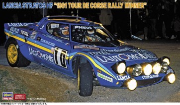 Hasegawa 1/24 Lancia Stratos HF "1981 Tour de Corse Rally Winner", HAS05307, by HASEGAWA