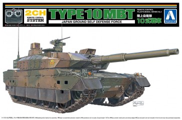 Aoshima Remote control No.01JGSDF TYPE 10  , AOS57407, by AOSHIMA