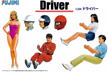 Fujimi 1/24 Garage & Tool Series No.4 Driver  , FUJ14910, by FUJIMI
