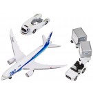 TAKARATOMY Tomica 787 Airport Set ANA , TAK95690, by TAKARATOMY