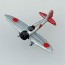 Aoshima 1/700 Waterline Series IJN TYPE 96 JAPANESE NAVY CARRIER-BASED AIRCRAFT SET  , AOS59449, by AOSHIMA