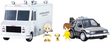 TAKARA TOMY QV-04 Back To The Future Time Machine (Part 1) DX Set, TAK97283, by TAKARA TOMY