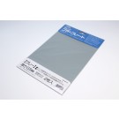 Wave Material series plastic plate B5 gray Thickness: 0.5 mm 2 pieces OM382, WAV22025, by WAVE