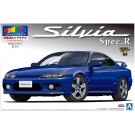 Aoshima 1/24 Pre-Painted Model Nissan S15 Silvia Spec.R (Blue)  , AOS08621, by AOSHIMA
